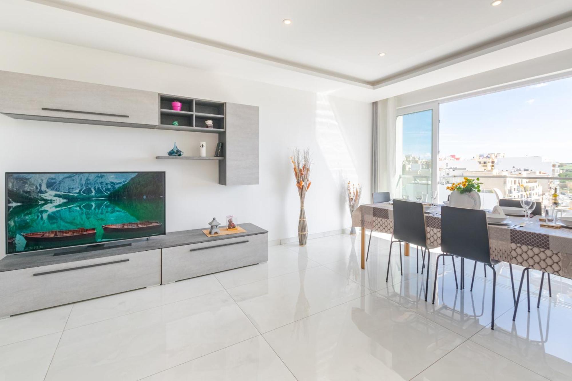New Spacious Apartment With Amazing View Bugibba St. Paul's Bay Esterno foto